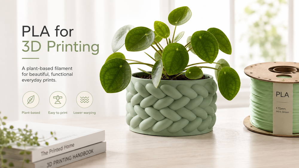 PLA vs. PETG for Planters: Indoor vs. Outdoor Use