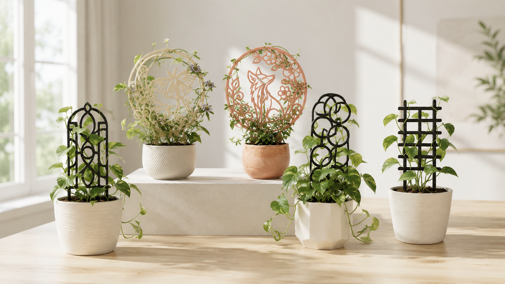 How to Choose a Plant Trellis for Indoor Plants