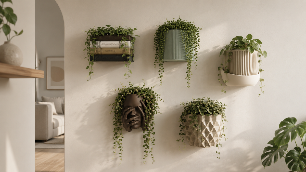 How to Choose a Wall Planter for Indoor Plants: Size, Light & Placement