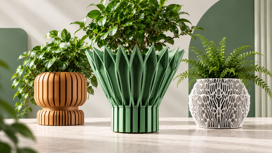 LUX modern planter collection