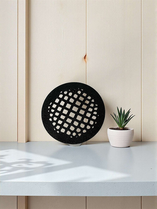 3D Printed Plant Pot Stand: "Grid Base" Riser for Indoor Planters