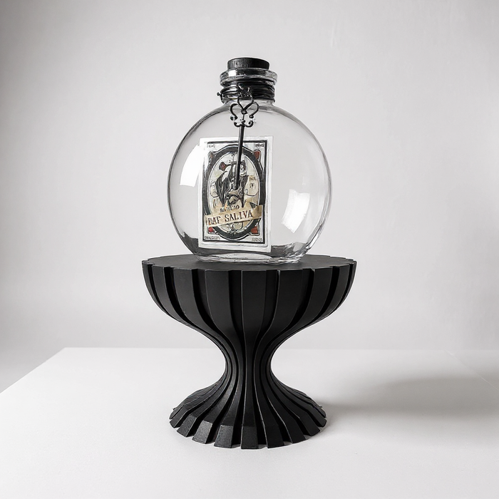 Pedestal Plant Stand "Vice" – Modern 3D Printed Planter Riser, Architectural Display Base for Indoor Pots