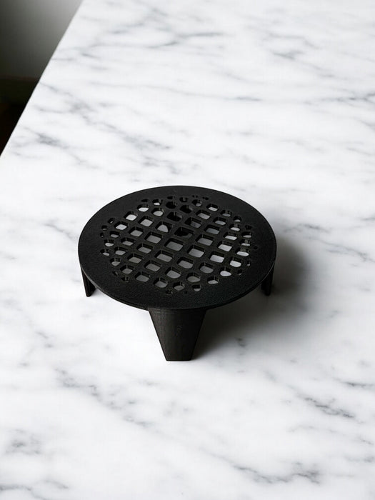 3D Printed Plant Pot Stand: "Grid Base" Riser for Indoor Planters