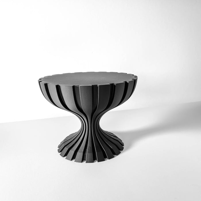Pedestal Plant Stand "Vice" – Modern 3D Printed Planter Riser, Architectural Display Base for Indoor Pots