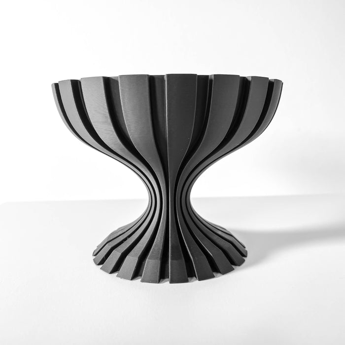 Pedestal Plant Stand "Vice" – Modern 3D Printed Planter Riser, Architectural Display Base for Indoor Pots