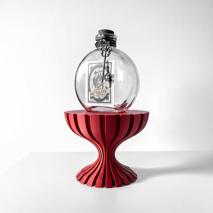 Pedestal Plant Stand "Vice" – Modern 3D Printed Planter Riser, Architectural Display Base for Indoor Pots