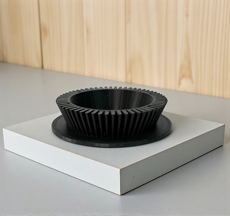 Pot Stand "Pinwheel" – 3D Printed Square Pot Riser with Geometric Lattice | Modern Indoor Plant Holder in Multiple Sizes and Colors