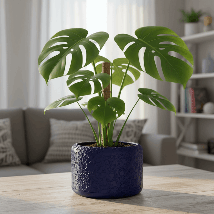 Modern 3D Printed Planter “Aero” by Viviero3D – Artistic Bubble Texture Plant Pot
