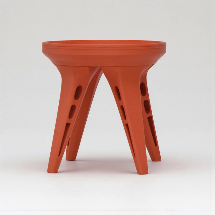 Plant Stand "AeroFour" – 3D Printed Pot Riser with Modern Sculptural Legs