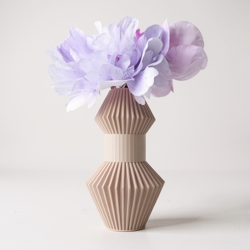 Anter ribbed vase for flowers, product view 7