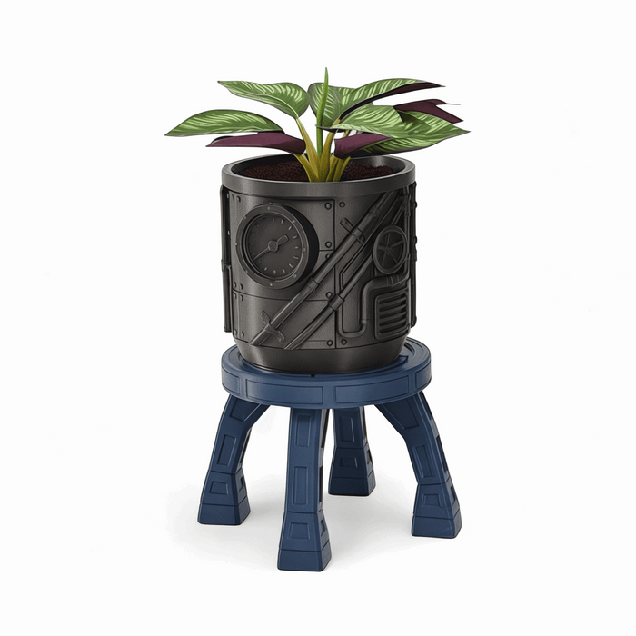 "Astro" Stand – 3D Printed Plant Stand with Futuristic Design