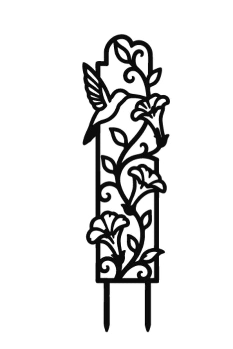 Hummingbird Plant Trellis Indoor "Avelia", Decorative Houseplant Trellis