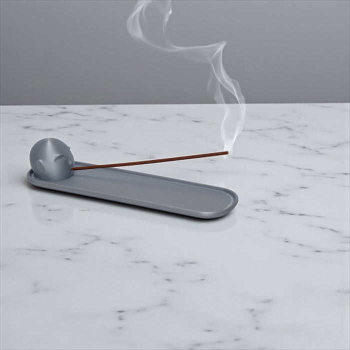 Incense Holder "Calm Spirit "– 3D Printed Face Burner Tray, Minimalist Incense Stick Stand for Meditation & Home Decor
