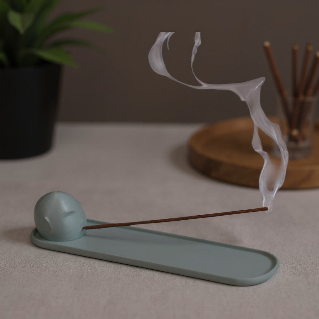 Calm Spirit incense holder, surface detail
