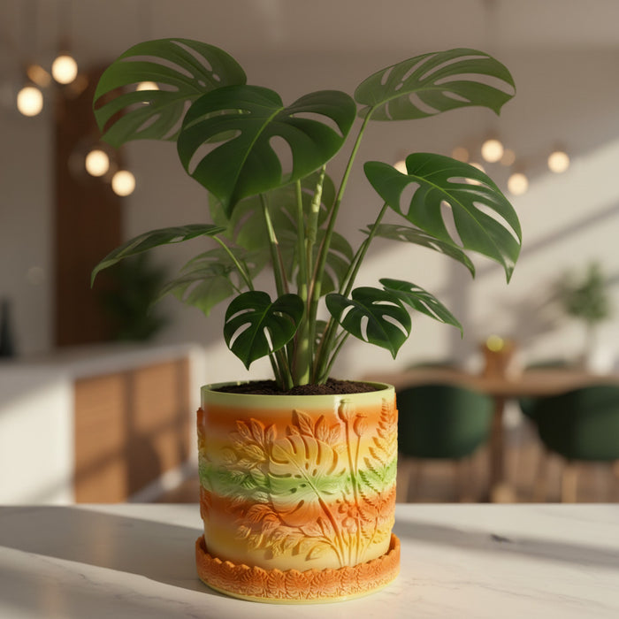 Botanical Relief Planter  "Canopy"