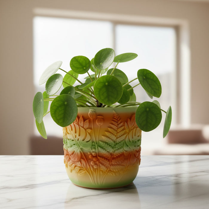 Botanical Relief Planter  "Canopy"