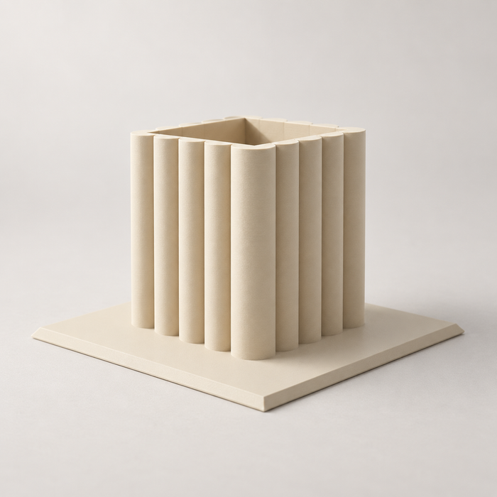 Sculptural Column Plant Stand for Planters | Columnar