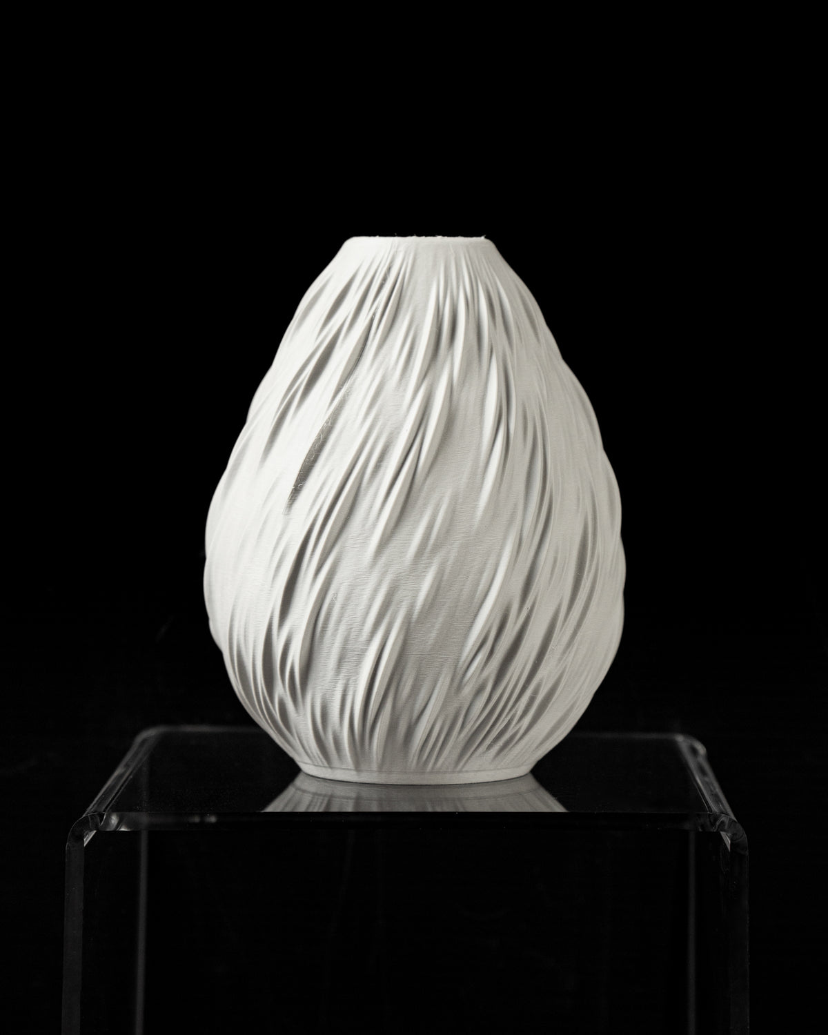 Rain short wide vase for flowers, product view 6