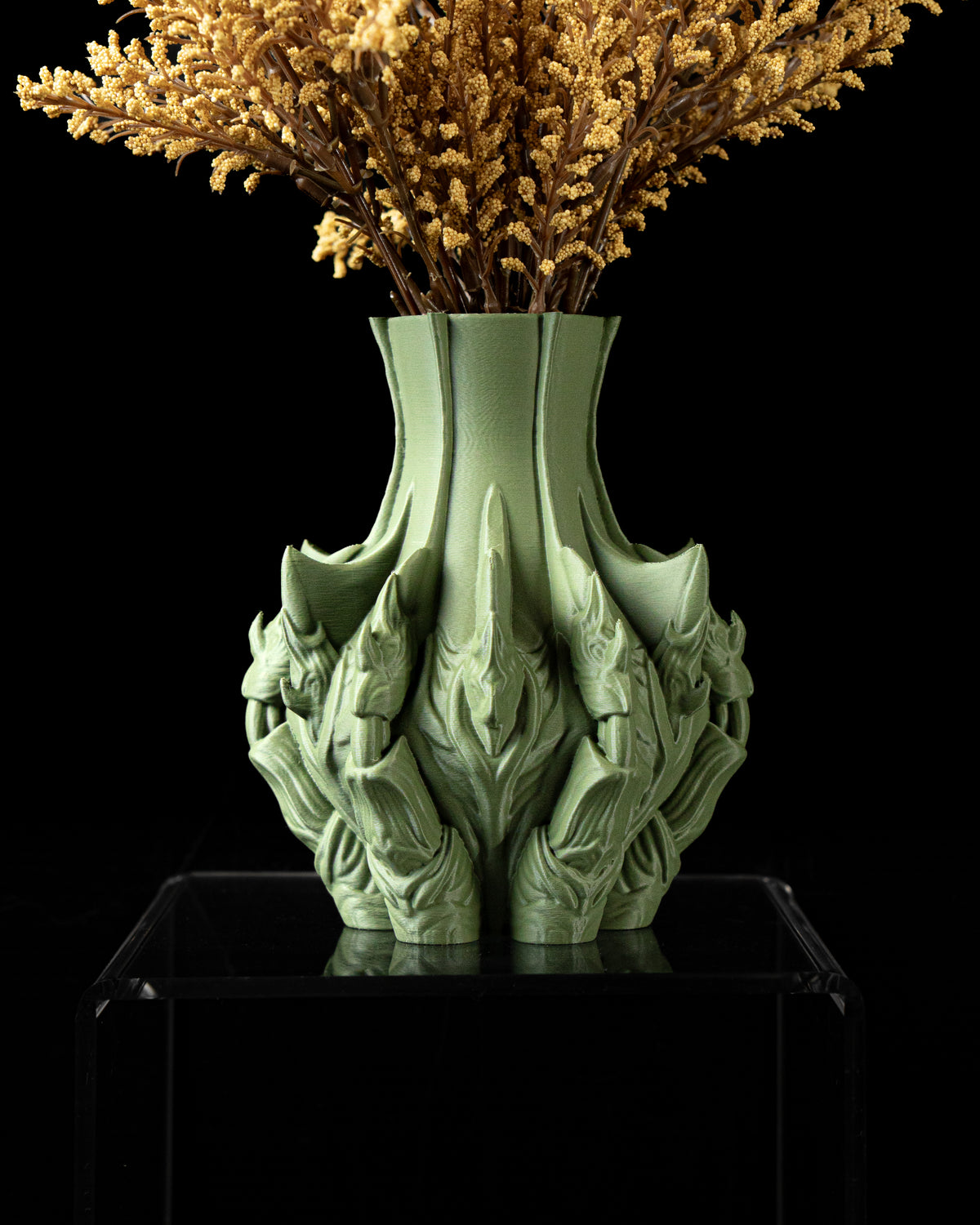 Claw geometric vase for flowers, product view 1