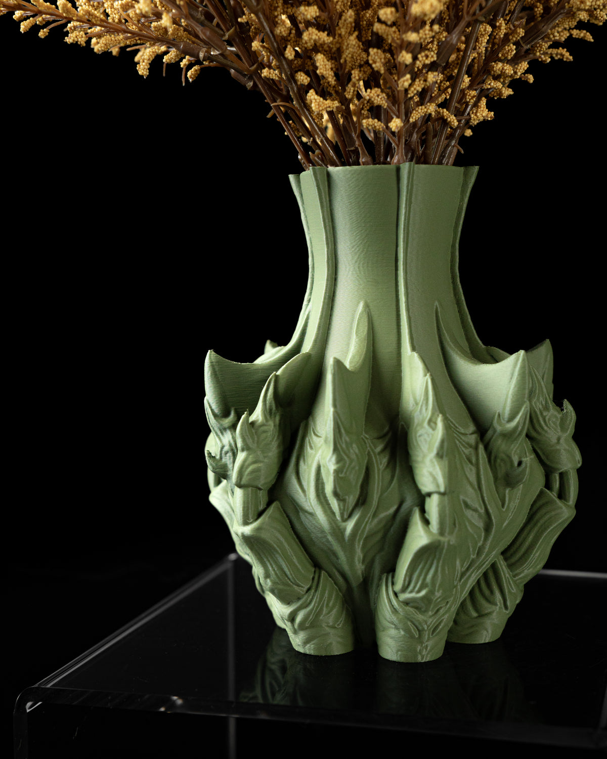 Claw geometric vase for flowers, product view 2