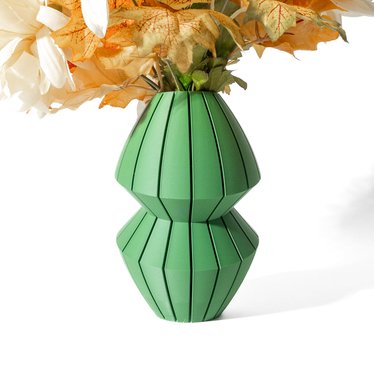 Luko ribbed vase for flowers, product view 6