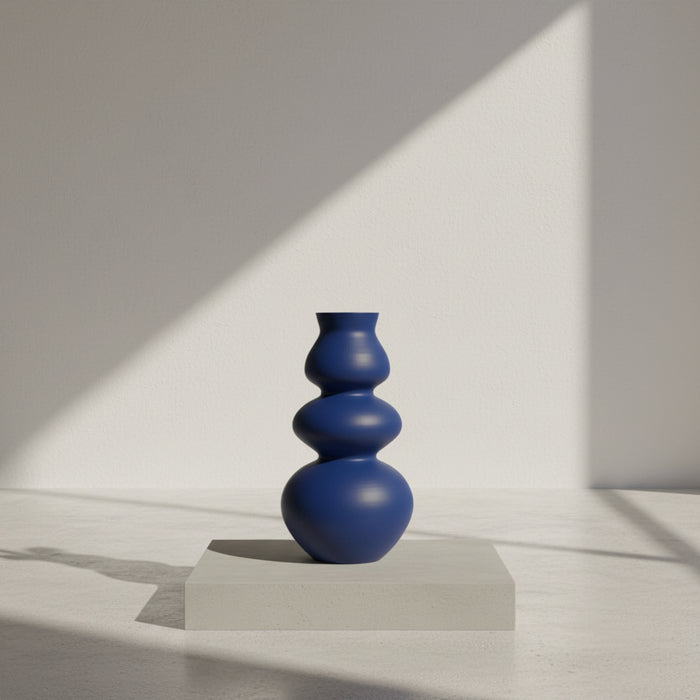 Modern Sculptural Vase “Elara” with Color Personalization