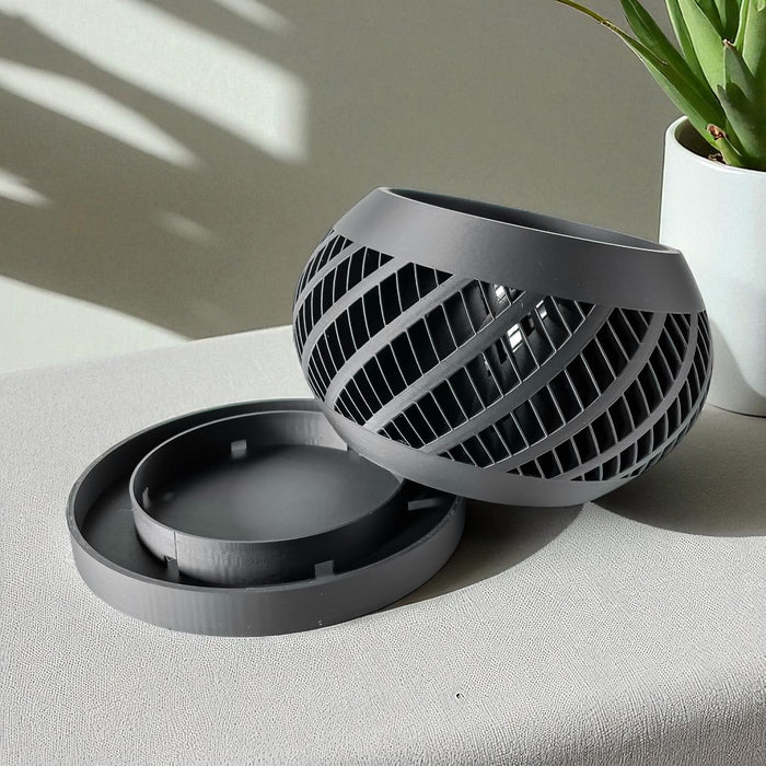 Orchid Pot "Elvik"  eco-friendly, drainage |  color & size options