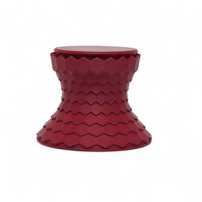 HexaRise 3D Printed Plant Stand – Modern Honeycomb Pot Riser, Elevated Planter Stand for Indoor Plants, Unique 3D Printed Decor