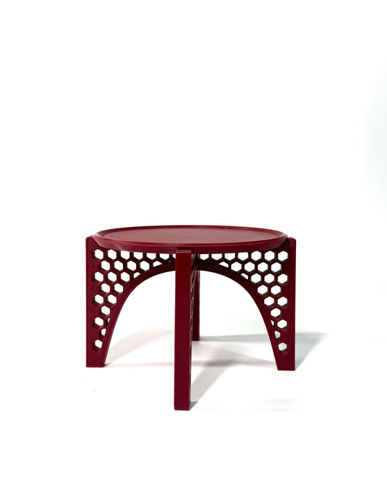 Plant Stand "Arch Grid" – Modern 3D Printed Indoor Pot Riser for Houseplants,Flower and Succulent Plant Shelf