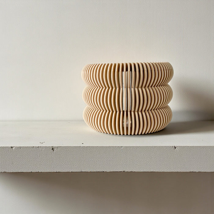 Orchid Pot "Kurga" eco-friendly, drainage |  color & size options