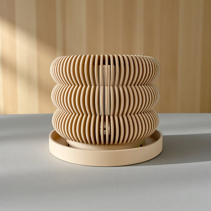 Orchid Pot "Kurga" eco-friendly, drainage |  color & size options