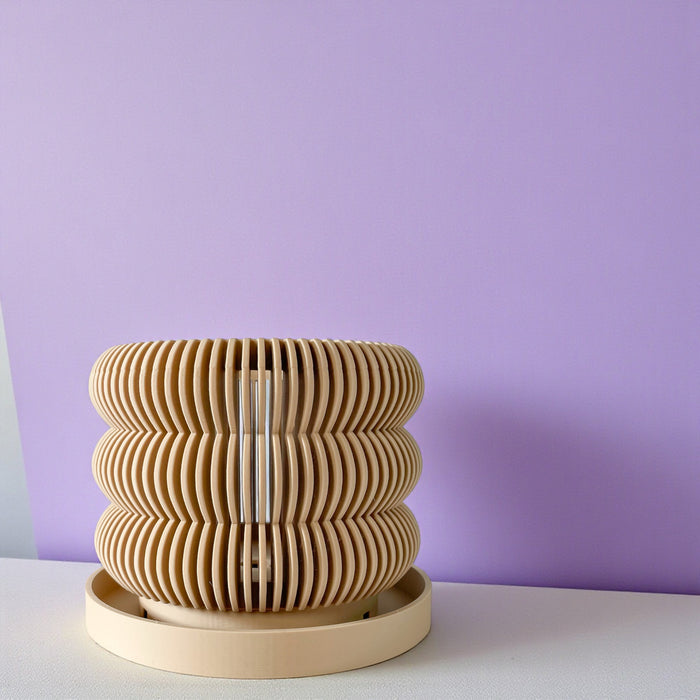 Orchid Pot "Kurga" eco-friendly, drainage |  color & size options