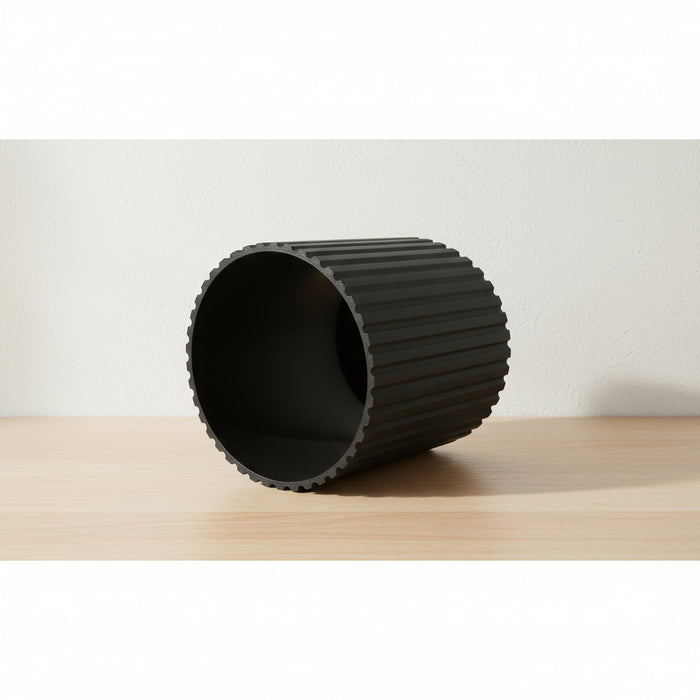 Plant Stand for Indoor Planters "Linea Column" | Fluted Pedestal Base