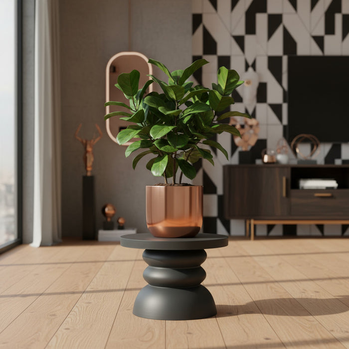 3D Printed Plant Stand “Moro” | Modern Pedestal Planter Stand | Sculptural Home Decor by Viviero3D