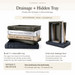 Personalized Book Planter “Orven 6” | Custom Text & Colors — product image 3
