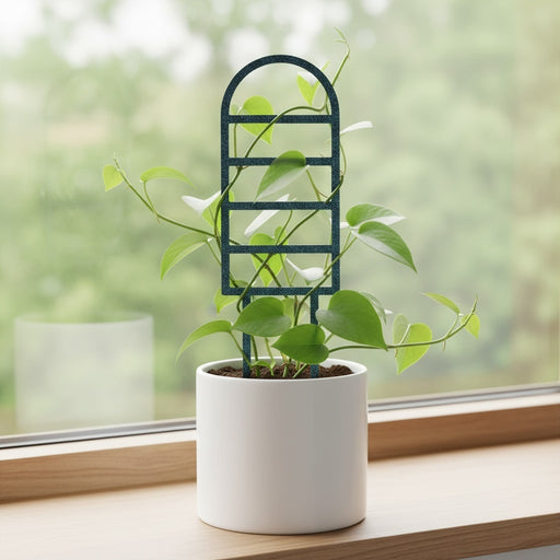indoor plant support frame 3D Printed Plant Trellis Arco Frame 10 inch