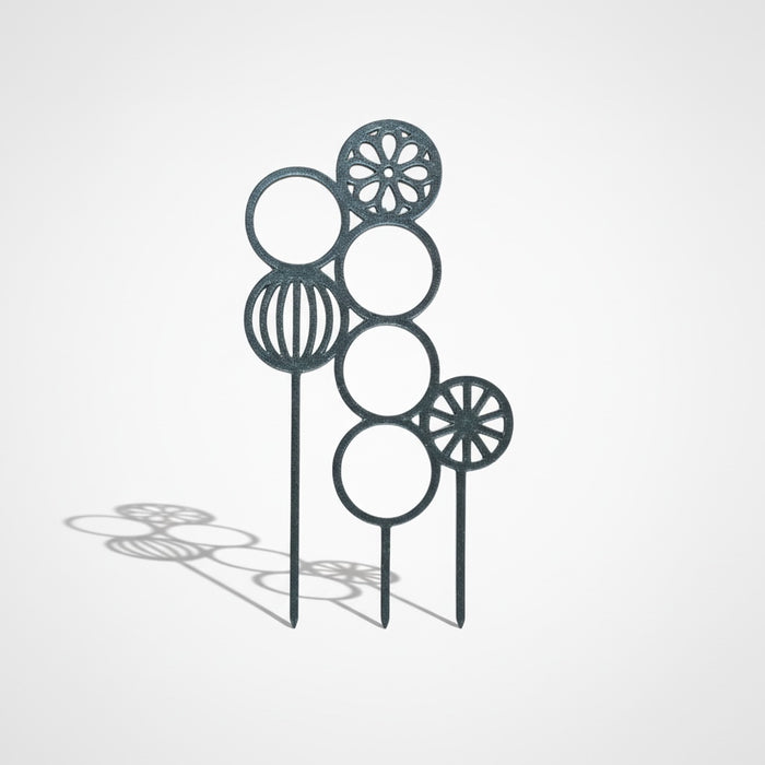 3D Printed Plant Support "Circa" | Modern Geometric Trellis | Minimalist Eco Plant Accessory