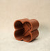 “Bloom” decorative plant riser side view