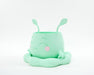 Pika a playful character form with removable leaf accents indoor planter, texture detail
