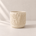 Botanical Relief Planter with Drainage Option | Canopy
