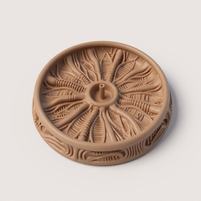 Unique incense Holder Tray "Pulse" – 3D Printed Ash Catcher