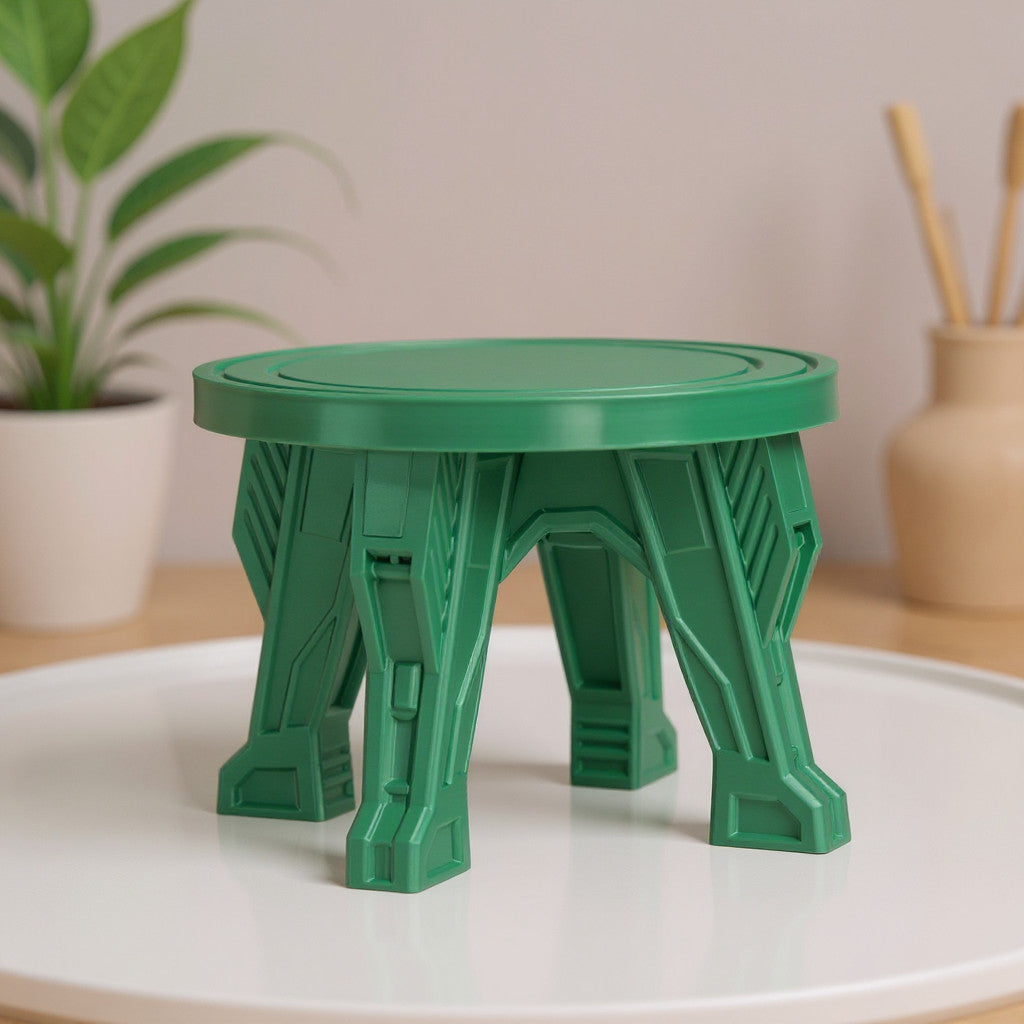 RIVA sculptural leg plant stand for indoor planters, detail view