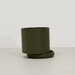 3D Printed Snake Texture Planter Pot “Serpen”  with Saucer | Textured Plant Pot · by Viviero3D