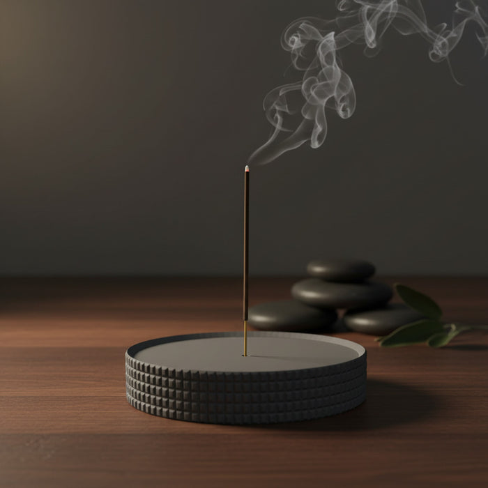 Incense Holder “Soma” | Modern Incense Plate, 3D Printed Aromatherapy Tray for Sticks