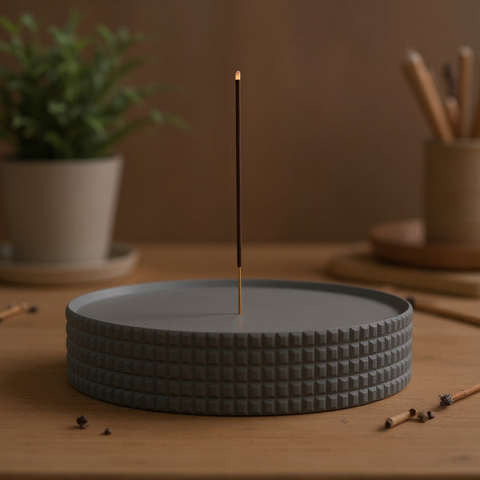Incense Holder “Soma” | Modern Incense Plate, 3D Printed Aromatherapy Tray for Sticks