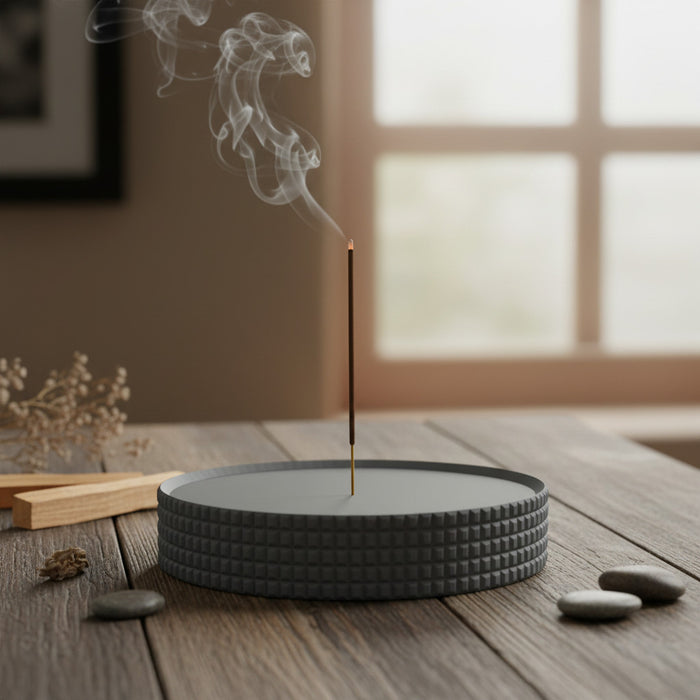 Incense Holder “Soma” | Modern Incense Plate, 3D Printed Aromatherapy Tray for Sticks
