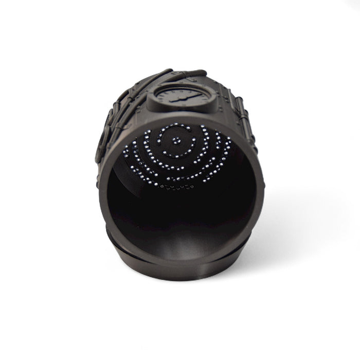 Steamcore Planter – Industrial Steampunk 3D Printed Plant Pot with Drainage Option