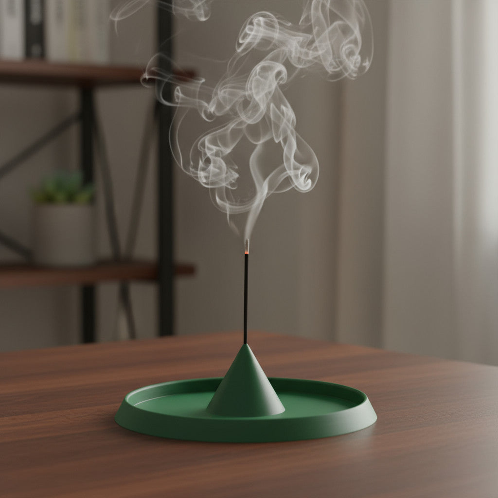 Tao incense holder, top view
