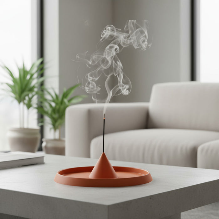 3D Printed Incense Holder “Tao” | Minimalist Stick Burner Tray |Meditation Accessory