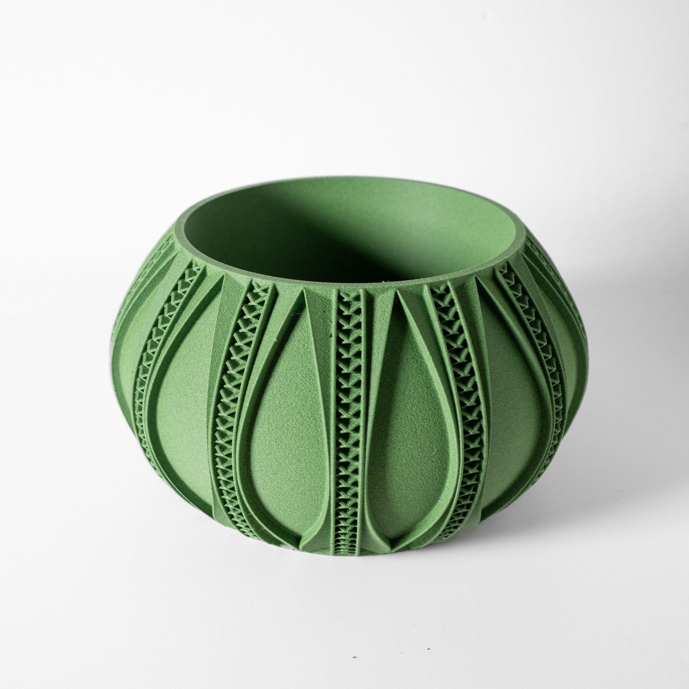 Ryne ribbed indoor planter, product view 5